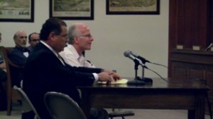 Dunkin' Donuts Franchisee Stan Furash testifying for a Fair Franchise hearing in Massachusetts on June 29th 2011.